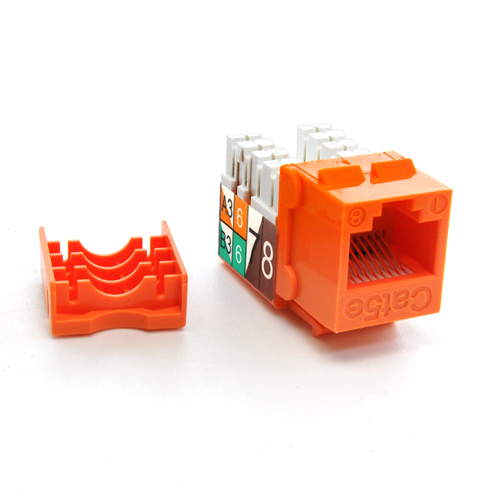 CAT5E RJ45 110 Type Keystone Jack CAT5E RJ45 110 Type Keystone Jack